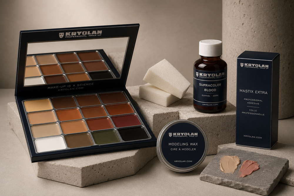 Produtos profissionais para efeitos especiais e caracterização