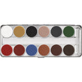 Paleta Aquacolor com 6 Cores Kryolan – imagem oficial 1