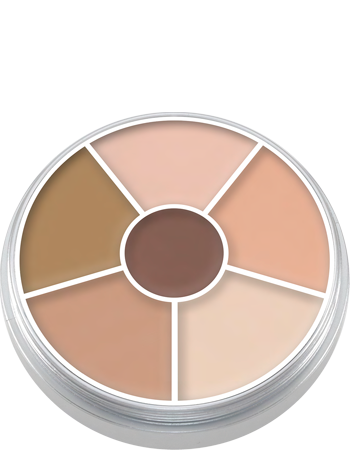 Paleta Circular Cream Color com 6 Cores Kryolan — detalhe 16