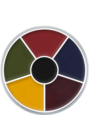 Paleta Circular Cream Color com 6 Cores Kryolan — detalhe 13