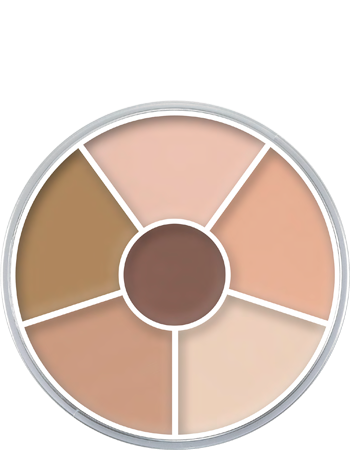 Paleta Circular Cream Color com 6 Cores Kryolan — detalhe 15