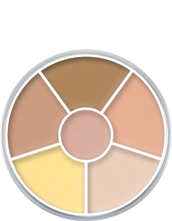 Paleta Circular Cream Color com 6 Cores Kryolan — detalhe 21