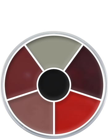 Paleta Circular Cream Color com 6 Cores Kryolan — detalhe 7
