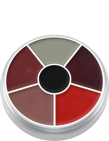 Paleta Circular Cream Color com 6 Cores Kryolan — detalhe 8