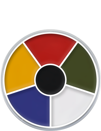Paleta Circular Cream Color com 6 Cores Kryolan — detalhe 19