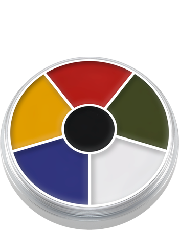 Paleta Circular Cream Color com 6 Cores Kryolan — detalhe 20