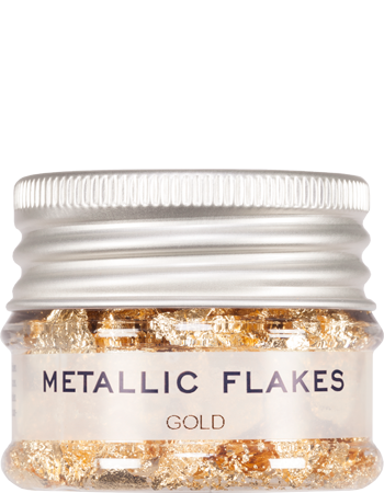 Flocos Metálicos Kryolan — cor GOLD