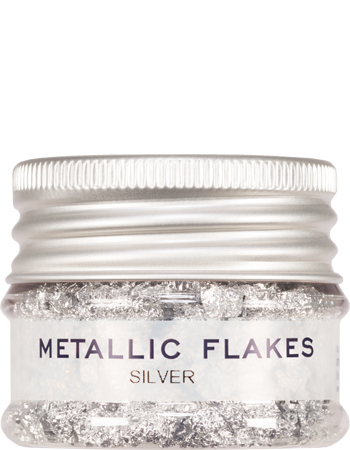 Flocos Metálicos Kryolan — cor SILVER