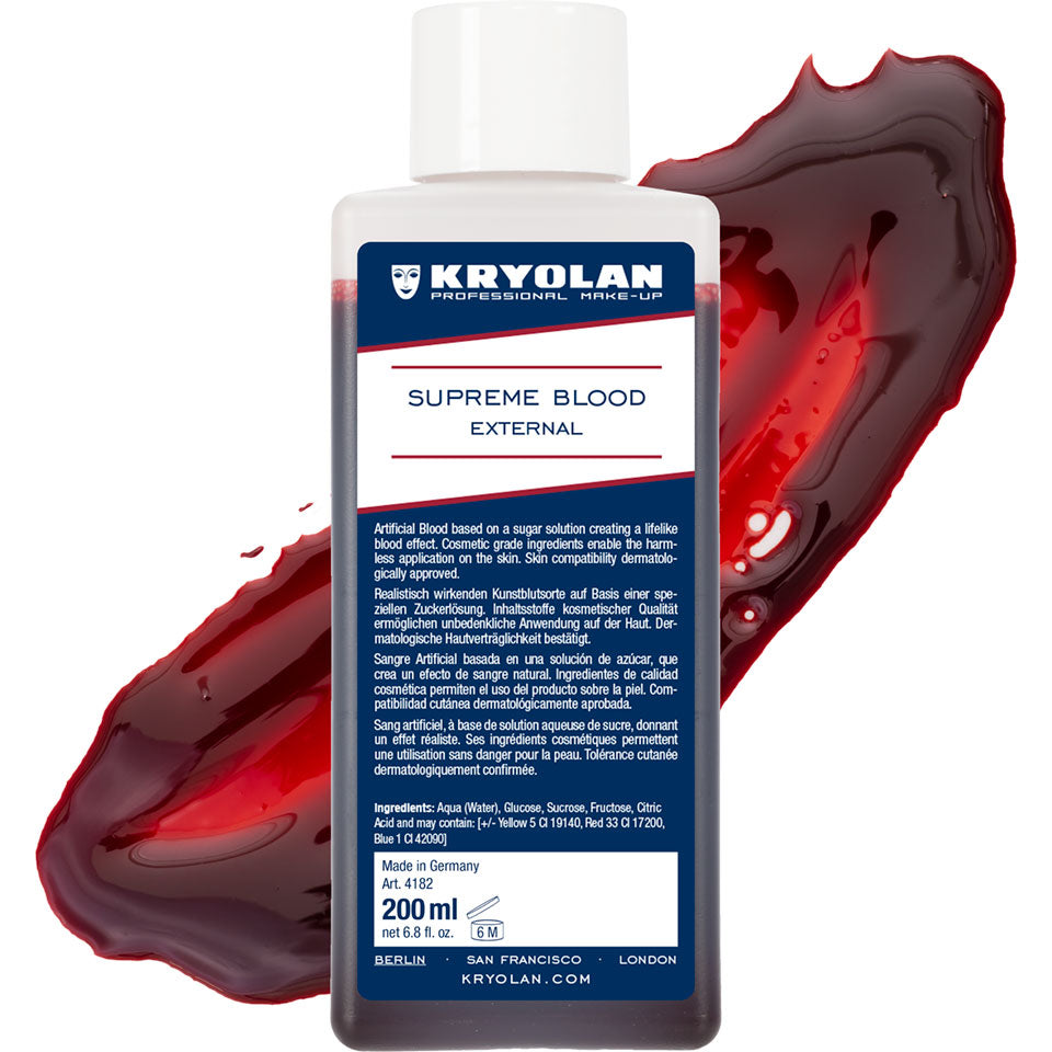 Sangue Supreme Externo 200 ml Kryolan – imagem oficial 2