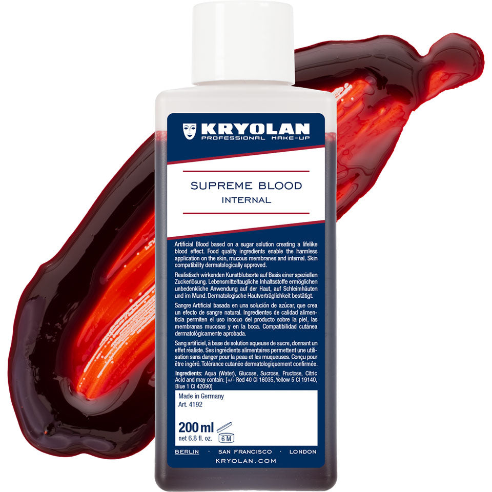 Sangue Supreme Interno 200 ml Kryolan – imagem oficial 2