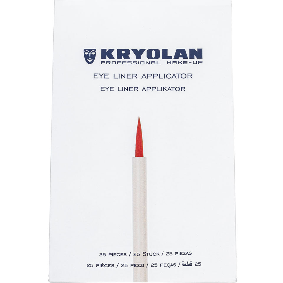 Aplicadores Descartáveis para Delineador - 25 Unidades Kryolan – imagem oficial 3