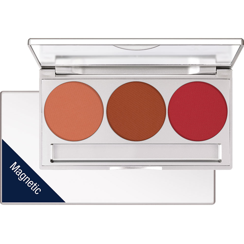 Paleta Profissional de Blush Trio Kryolan – imagem oficial 2