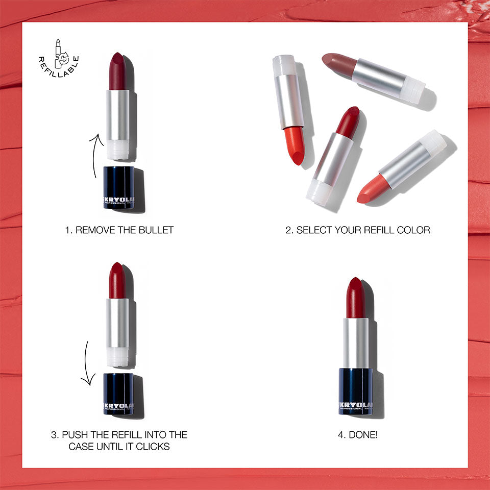 Batom Velvet Kiss Kryolan – imagem oficial 7