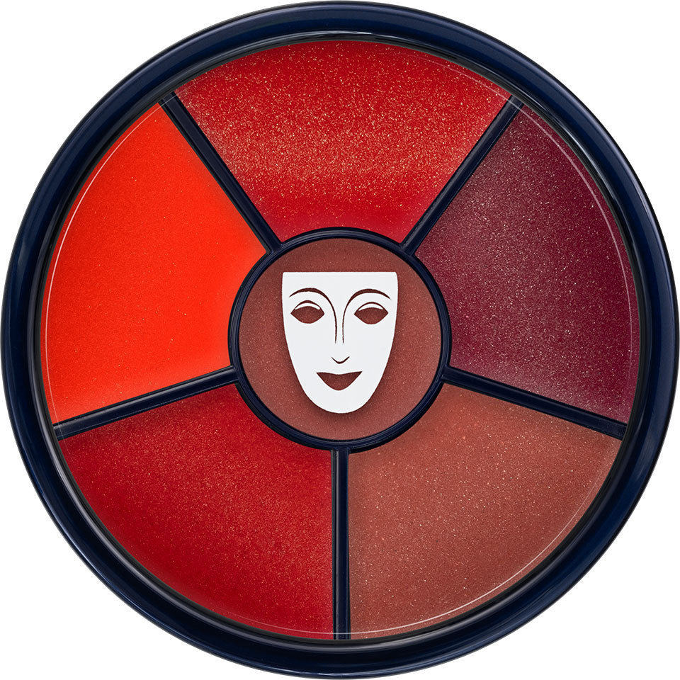 Paleta Circular Velvet Kiss com 6 Cores Kryolan – imagem oficial 1