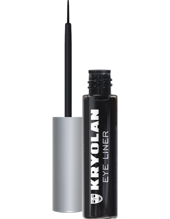 Delineador Preto com Pincel Kryolan — variação BLACK