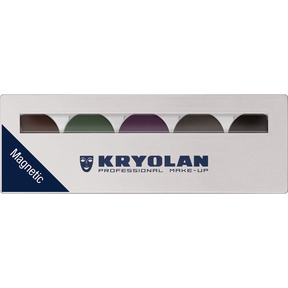 Paleta Cake Eye Liner com 5 Cores — imagem oficial Kryolan Espanha 1