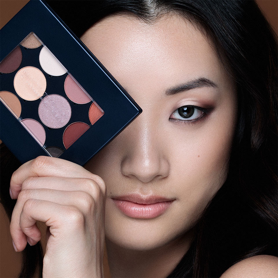 Paleta Eye Shadow Velvet Vision com 12 Cores Kryolan – imagem oficial 11