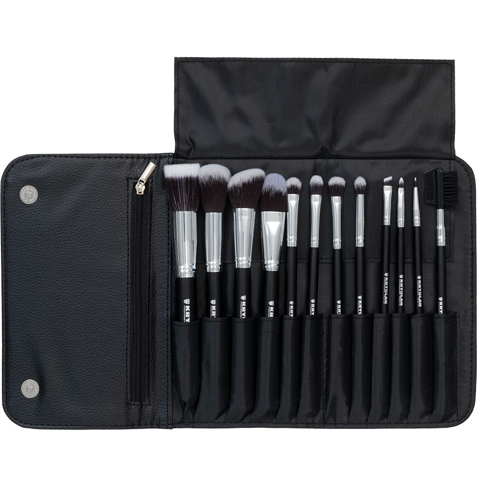 Kit Basic com 12 Pincéis Kryolan – imagem oficial 1