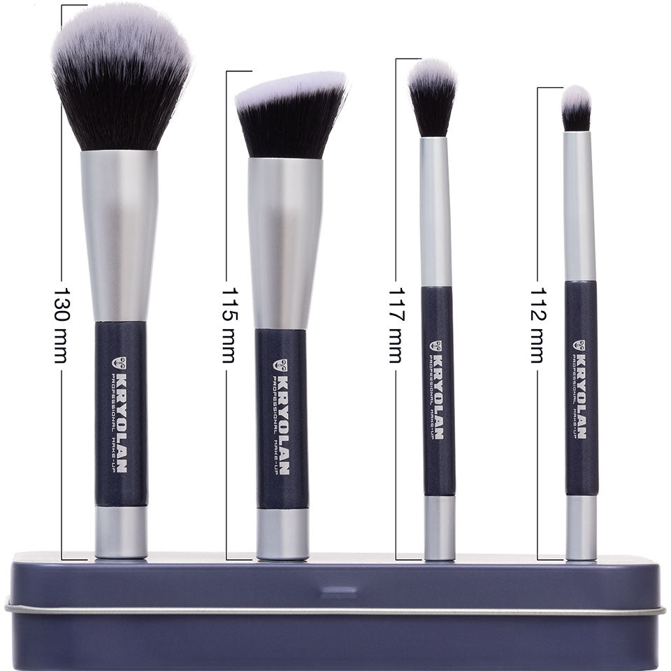 Kit com 4 Pincéis Magnéticos Kryolan – imagem oficial 1