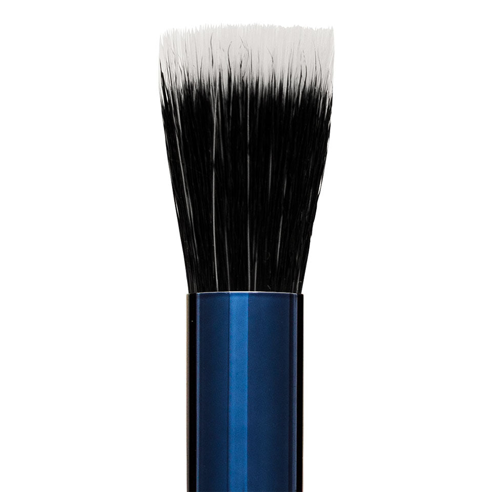 Pincel Blue Master de Fibra Dupla para Esfumar Kryolan – imagem oficial 2