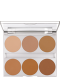 Paleta Dual Finish com 6 Cores Kryolan