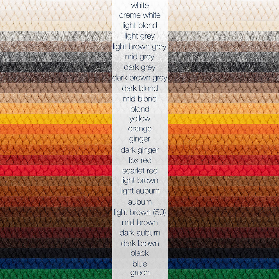 Crepe de Lã 100 cm Kryolan – imagem oficial 3