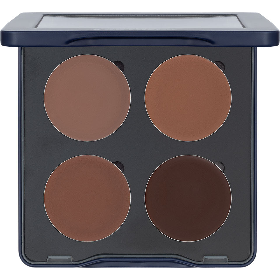 Paleta Sculpt & Glow com 4 Cores Kryolan – imagem oficial 1