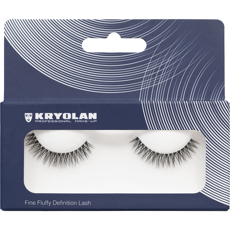 Cílios Postiços Fine Fluffy Definition Kryolan – imagem oficial 3