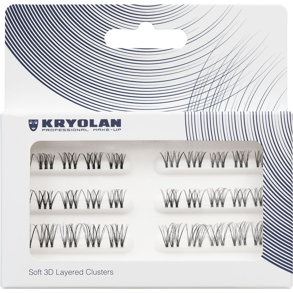 Cílios Postiços em Grupos Soft Kryolan – imagem oficial 3