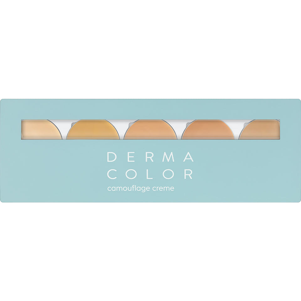 Paleta Dermacolor Camouflage Creme com 5 Cores — imagem oficial Kryolan Espanha 1