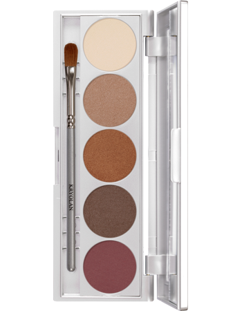 Paleta de Sombras Shades com 5 Cores Kryolan — combinação CASABLANCA