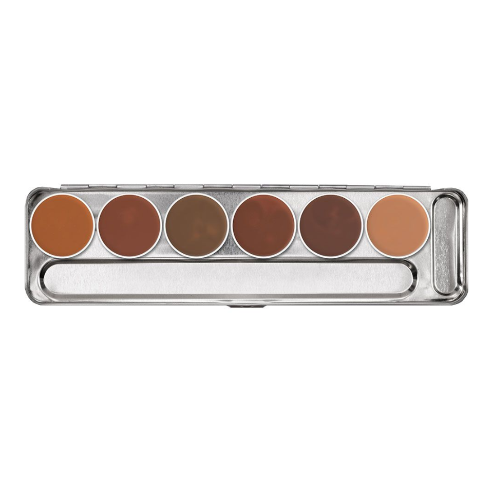 Paleta Dermacolor Camouflage Creme com 6 Cores