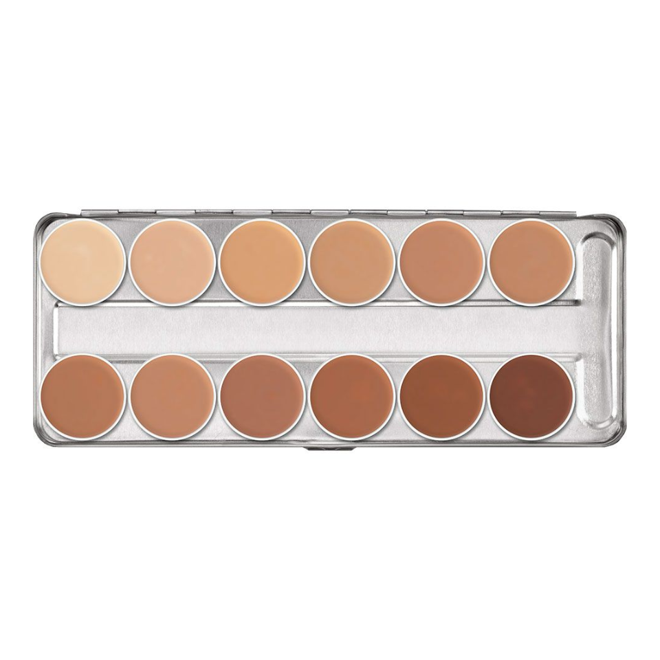 Paleta Dermacolor Camouflage Creme com 12 Cores