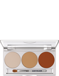 Paleta de Sombras Trio Kryolan — combinação DUNES
