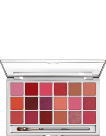 Paleta Lip Rouge com 18 Cores Kryolan