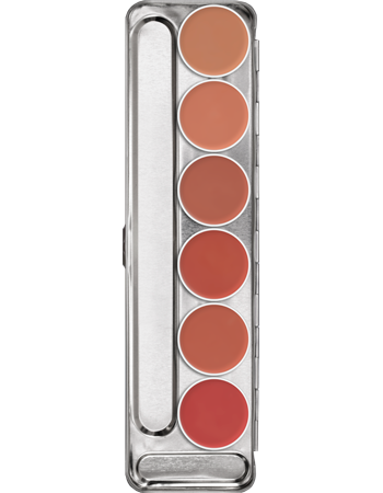 Paleta Lip Rouge com 6 Cores Kryolan — detalhe 3