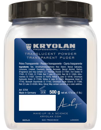 Pó Translúcido 400 g Kryolan — cor TL 11
