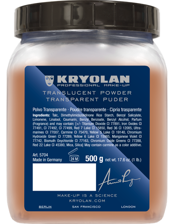 Pó Translúcido 400 g Kryolan — cor TL 12