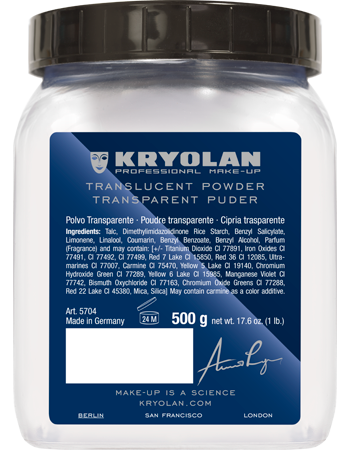 Pó Translúcido 400 g Kryolan — cor TL 3