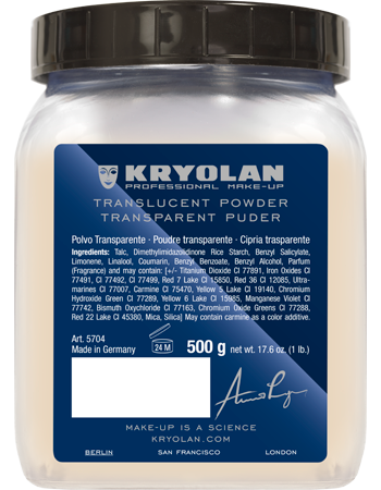 Pó Translúcido 400 g Kryolan — cor TL 4