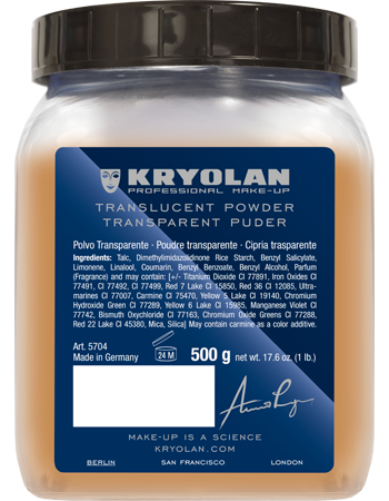 Pó Translúcido 400 g Kryolan — cor TL 5