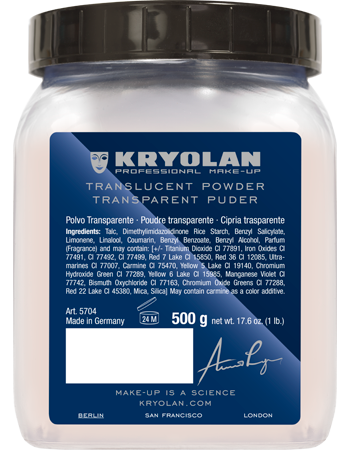 Pó Translúcido 400 g Kryolan — cor TL 6