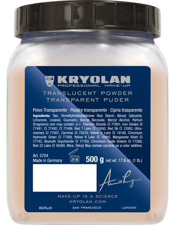 Pó Translúcido 400 g Kryolan — cor TL 9