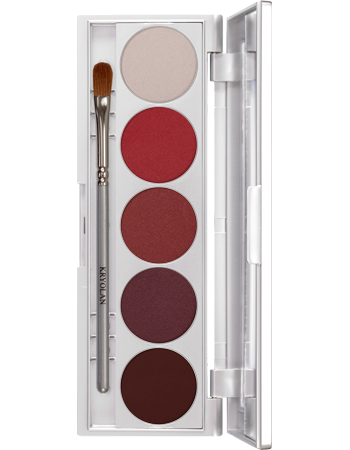Paleta de Sombras Shades com 5 Cores Kryolan — combinação TOKYO