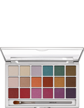 Paleta de Sombras Variety com 18 Cores Kryolan — combinação V 1