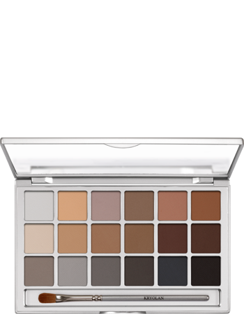 Paleta de Sombras Variety com 18 Cores Kryolan — combinação V 3