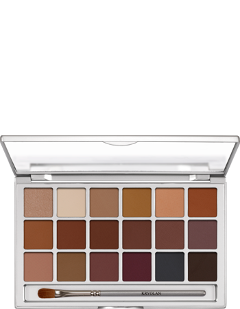 Paleta de Sombras Variety com 18 Cores Kryolan — combinação V 5