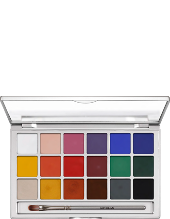 Paleta Coloring Vision Kryolan — combinação VIVID
