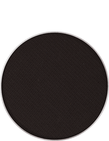 Refil de Sombra para Olhos Matte Kryolan — cor BLACK