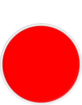 Refil Aquacolor Dayglow Effect Kryolan — cor RED